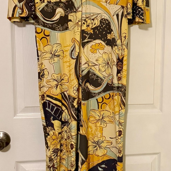 Free People Night Fever Yellow Wide-Leg Jumpsuit NWT - Picture 7 of 10